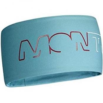 MONTURA Walkband 2904 – Ice Blue/Rosa Sugar, perfekt für Alpin