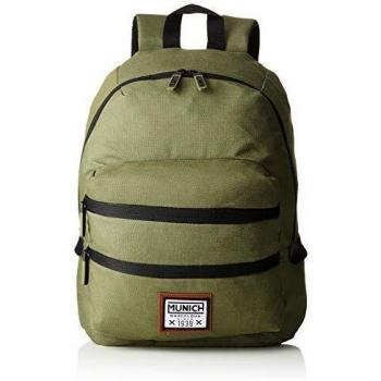 Munich PACHT II Backpack, Mochila Verde Unisex, 18x40x33 cm
