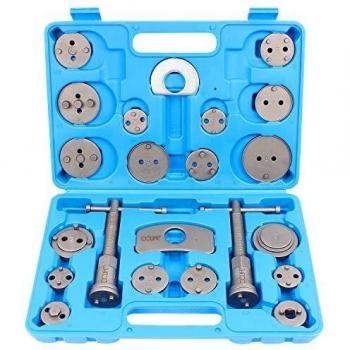 Coffret d'outils pour repousse piston d'étrier de frein 22 pièces