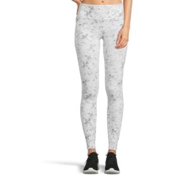 GO FLEX RIB Floral Mirage Leggings – Silver/Gray, High Waist, Size XL – Skechers Women’s