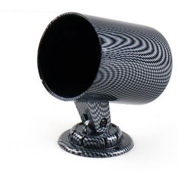 52mm Carbon Pattern ABS Plastic Gauge Holder