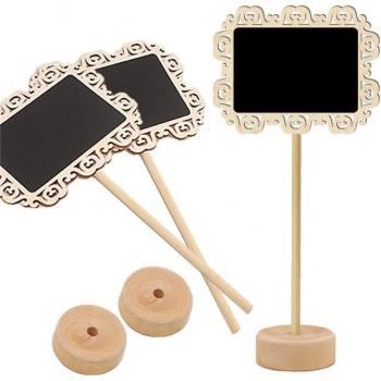 10pcs Round Seat Blackboard Stand for Exquisite Furnishing