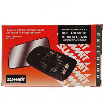 OEM Style Mirror Glass with Base Plate Summit SRG-585B