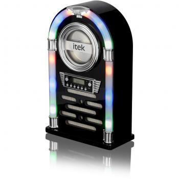 ITek Jukebox with CD Player, FM Radio and Bluetooth Connection