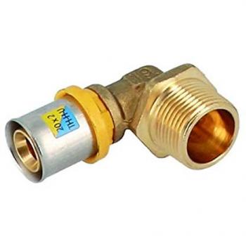 Prensa Angulo Macho ½” x 16 para Multi-Capas