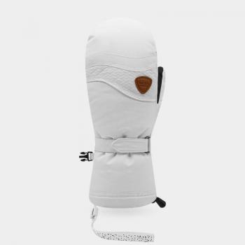 Moufles de ski Racer Map 5 Blanc