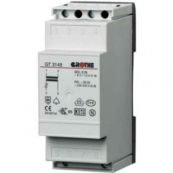 Trasformatore 8 V/AC 1 A per Campane Grothe