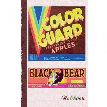 Vintage Label Art Notebook: Color Guard! (Notizbuch): Notizbuch, Notebook, Einschreibbuch, Tagebuch, Diary, Notes, Geschenkbuch, Freundesbuch, Buch ... Farbe, Bestseller, Antik Label Cover