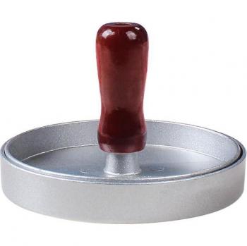 Antihaft Hamburger Patty Presse aus Aluminium mit Holzgriff