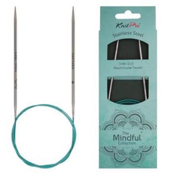 Groves & Thames Mindful Circular Lacing Pin 40 cm, 3 mm, Fixed – Blue Edition
