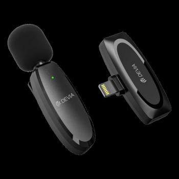 Micro-cravate Devia Noir avec technologie de réduction de bruit