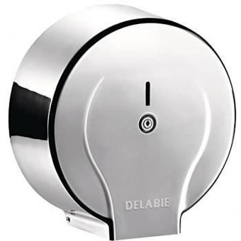 Distributeur de papier WC Delabie en Inox brillant 400 m