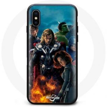 Fodera iPhone XS Max The Avengers 2012