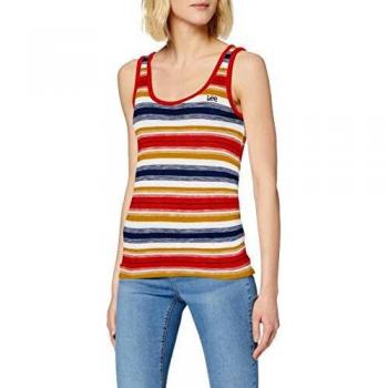 Lee Slim Tank Top Débardeur, Poppy Red NH, L, Homme