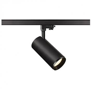 LED 3-Phasen-Spot Numinos dimmbar Schwarz 28W 2400lm 3000K