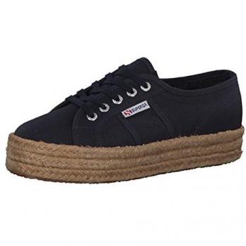 Superga 2730 Rope Sneakers Blau Und Marineblau für Damen