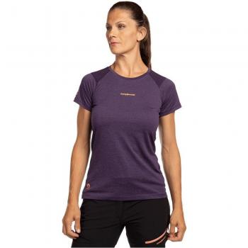 Camiseta de Mujer Trangoworld Trx2 Pro Corto Protección UV+30
