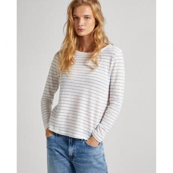 T-Shirt Pepe Jeans Jade Bianca A Maniche Corte XL