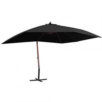 Parasol en bois vidaXL 400x300 cm