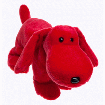 12 TY Rover Red Dog Beanie Buddy