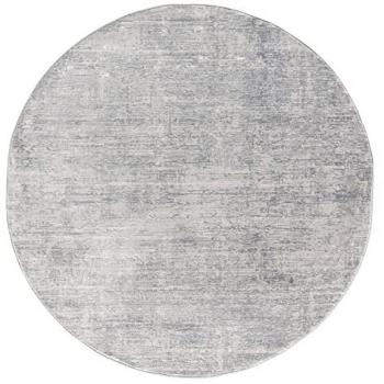Tapis Moderne Ronde Argent 155cm