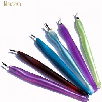 100pcs Stainless Steel Nail Art Cuticle Pusher