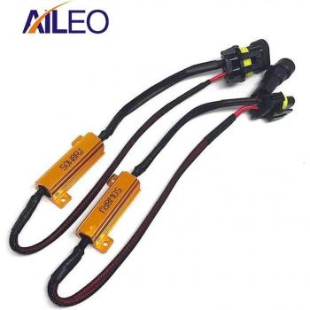 50W H1 H3 H7 H11 9006 hb3 hb4 h9 h8 H4 Auto Fehler Canceller LED Widerstand Decoder
