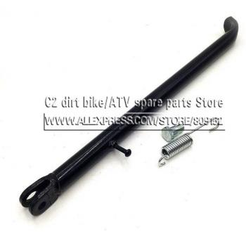 Soporte lateral para Dirt Bike, 317MM-384MM, con resorte, adecuado para 125cc, 110cc y 140cc