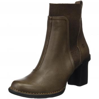 Botines de Mujer El Naturalista N5142 Capretto Nectar, Color Gris