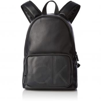 Calvin Klein Ck Up Round Backpack, Sacs à dos homme, Noir