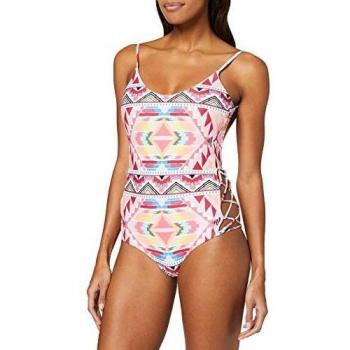 Billabong Frauen Tribe Time One Piece Schwimmkleid – Mehrfarben, L