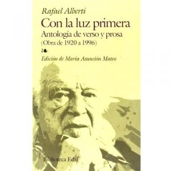CON LA LUZ PRIMERA-ANTOLOGIA DE VERSO P.