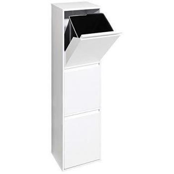 Cubo de Reciclaje Arregui Basic de Acero 3x17L