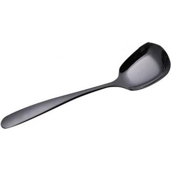 Cucharada de gachas de arroz