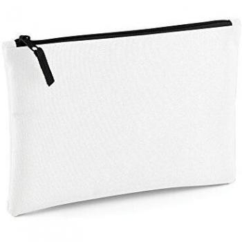 Pochette zippée BAGBASE blanche – 15 L, compatible iPad Mini