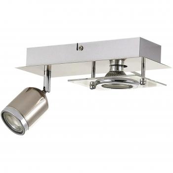 LED Deckenleuchte Fjolla – 2 x 5 W, dimmbar, Alu‑Gehäuse