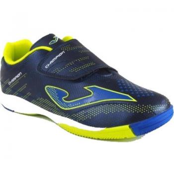 TÊNIS DE SALA JOMA CHAMPION JR VELCRO MARINO-LIMA 2033