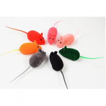 2Pcs Squeaky Rat Toy for Cats