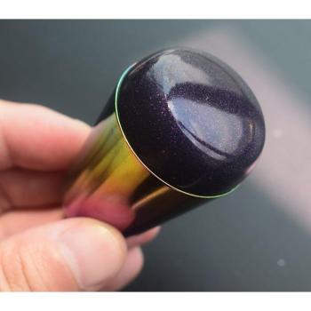 Silikon Nagelstempel mit Kappe und Rose Gold Metallgriff
