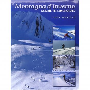 Montagne d'inverno. Sciare in Lombardia