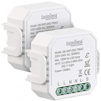 Luminea Duo Voice‑Command : Interrupteurs & Variateurs connectés
