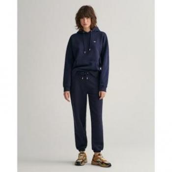 Gant Pantaloni Sportivi 20921 Evening Blue M – modello uomo, taglia M, colore Evening Blue, tessuto tecnico, confezionato in sacchetto di plastica trasparente