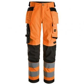 Snickers Damen High-Vis Stretchhose Klasse 2