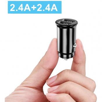 48W Auto Usb Lader met Quick Charge voor Samsung S10, Xiaomi, iPhone, Type C en Huawei