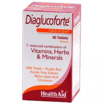 Health Aid Diaglucoforte Glucose Control Tablets, 60 Count