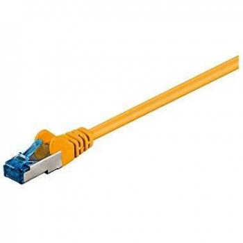 Goobay 15m S/FTP Cat 6A Patch Cable, Yellow