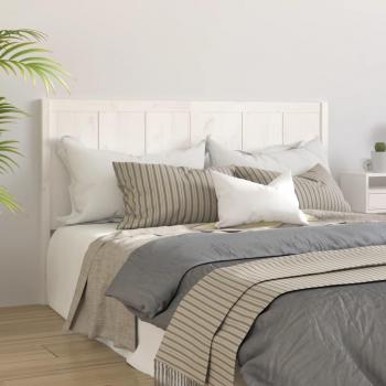 Cabecero de cama de madera de pino 205,5x4x100 cm