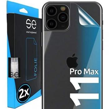 Backcover 3D‑Schutzfolie für iPhone 11 Pro Max – 2‑Pack, ohne Glas