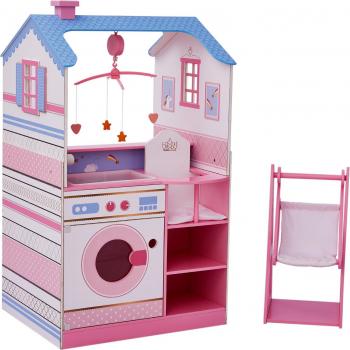 Teamson Kids Olivia's Two-Sided Doll Changing Table