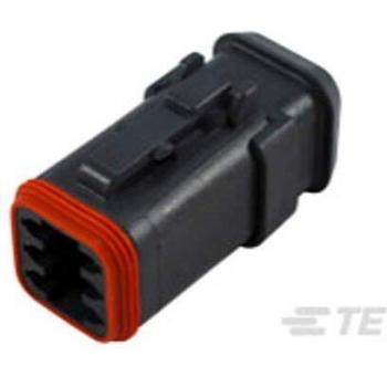 Boîtier Femelle DT06-6S-EP11 Te Connectivity 6 pôles 1 pc(s)